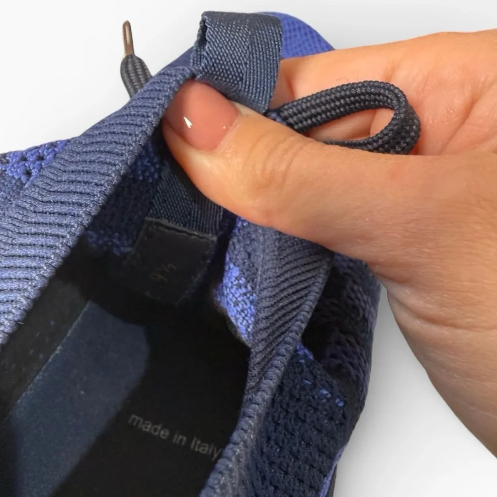 ❌SOLD❌ Louis Vuitton blue Damier Fastline Sneakers - Picture 6 of 6